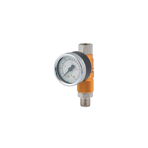 ANI BLACK 200/S CLICK - PROFESSIONAL airbrush for painting with TRADITIONAL PRESSURE GAUGE - IN CASE - Ani ANI BLACK 200/S CLICK - PROFESSIONAL airbrush for painting with TRADITIONAL PRESSURE GAUGE - IN CASE - Ani